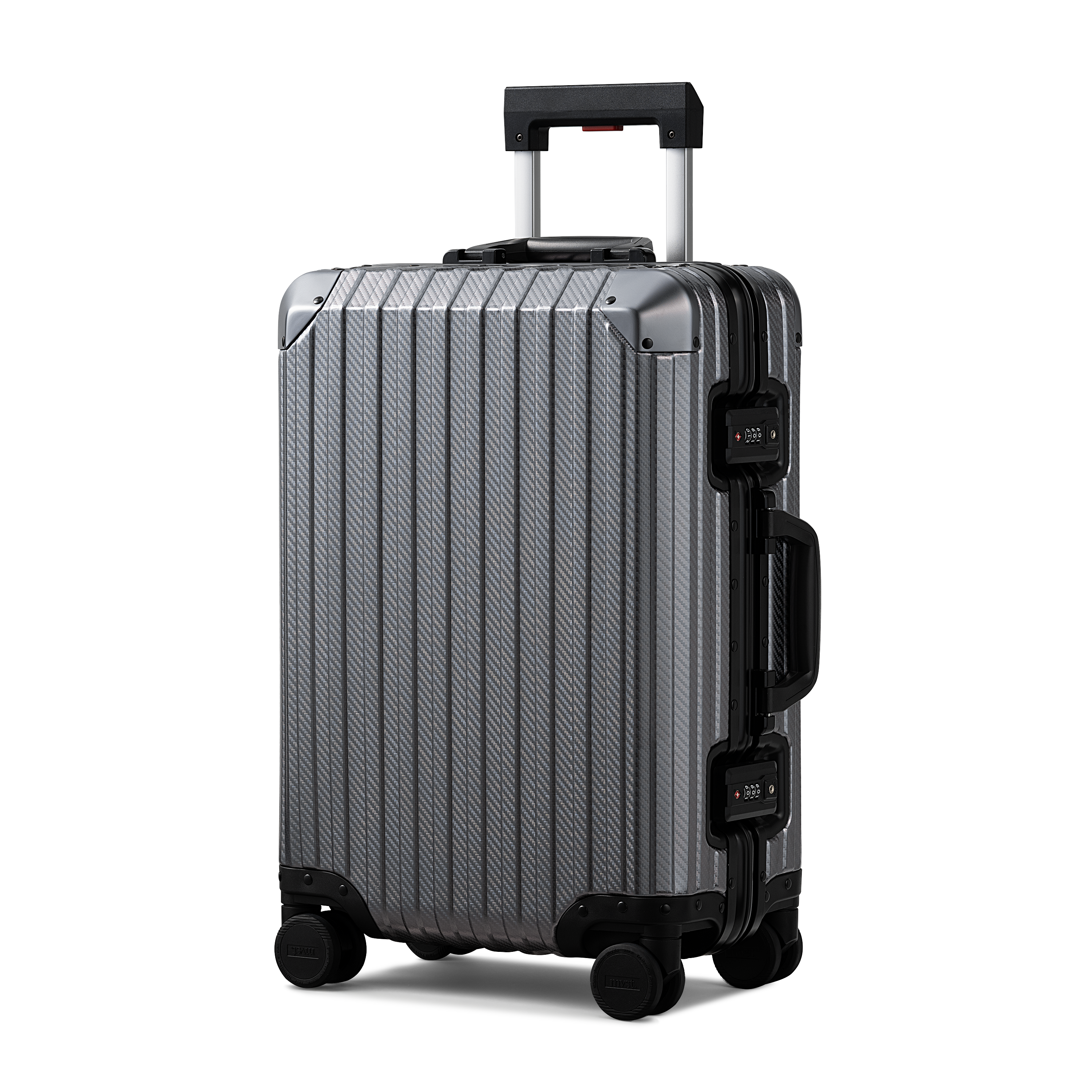TREVA Aluminum Suitcase Gunmetal