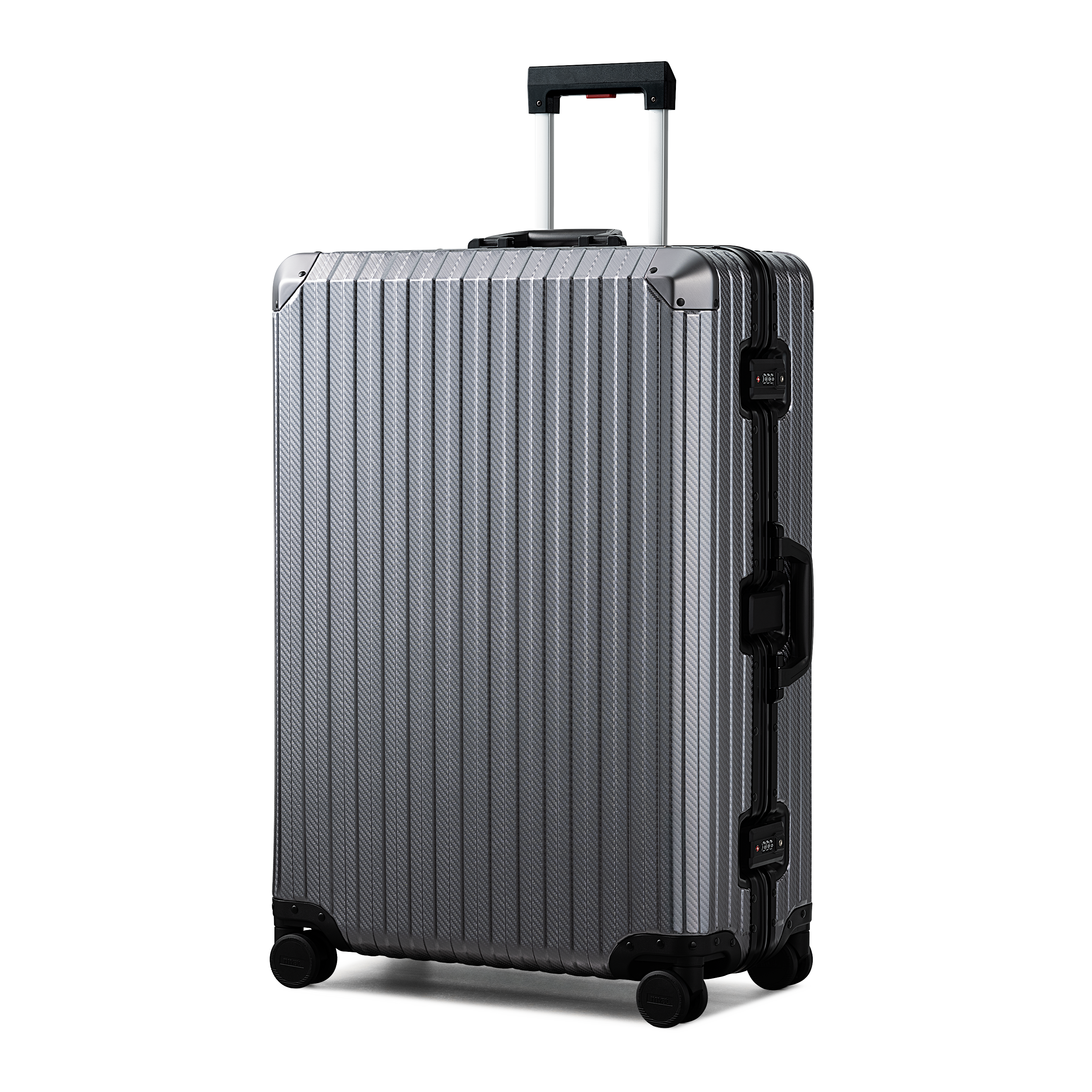 TREVA Aluminum Suitcase Gunmetal