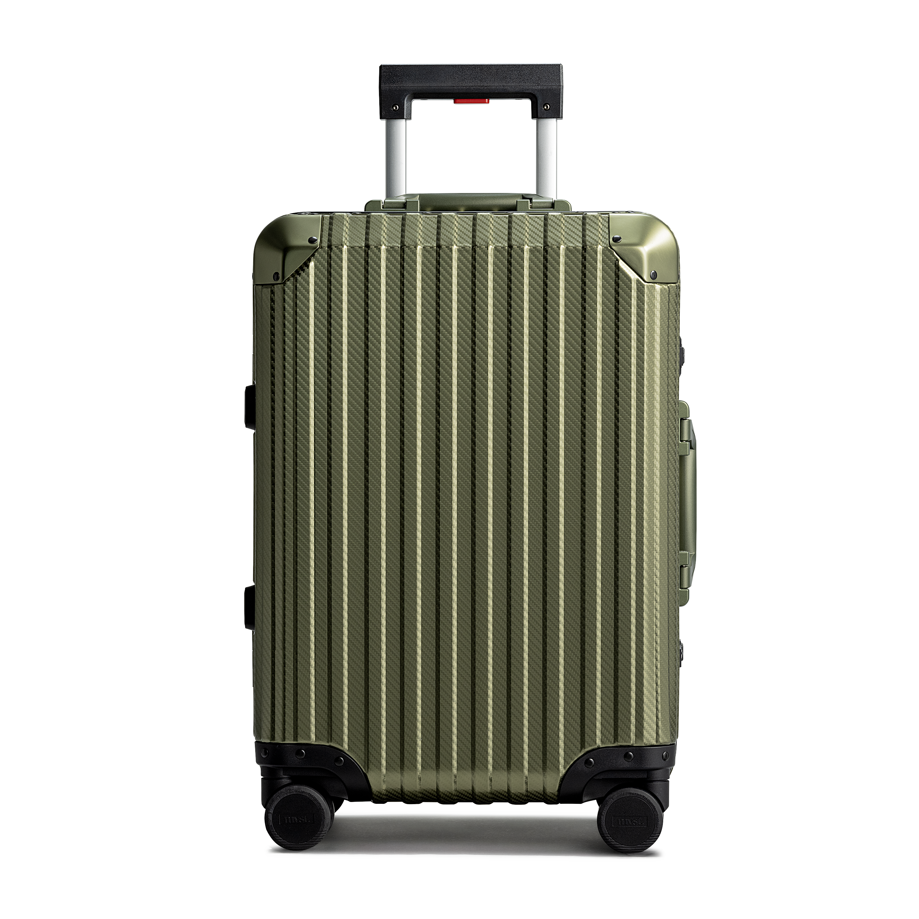 TREVA Aluminum Suitcase Army Green