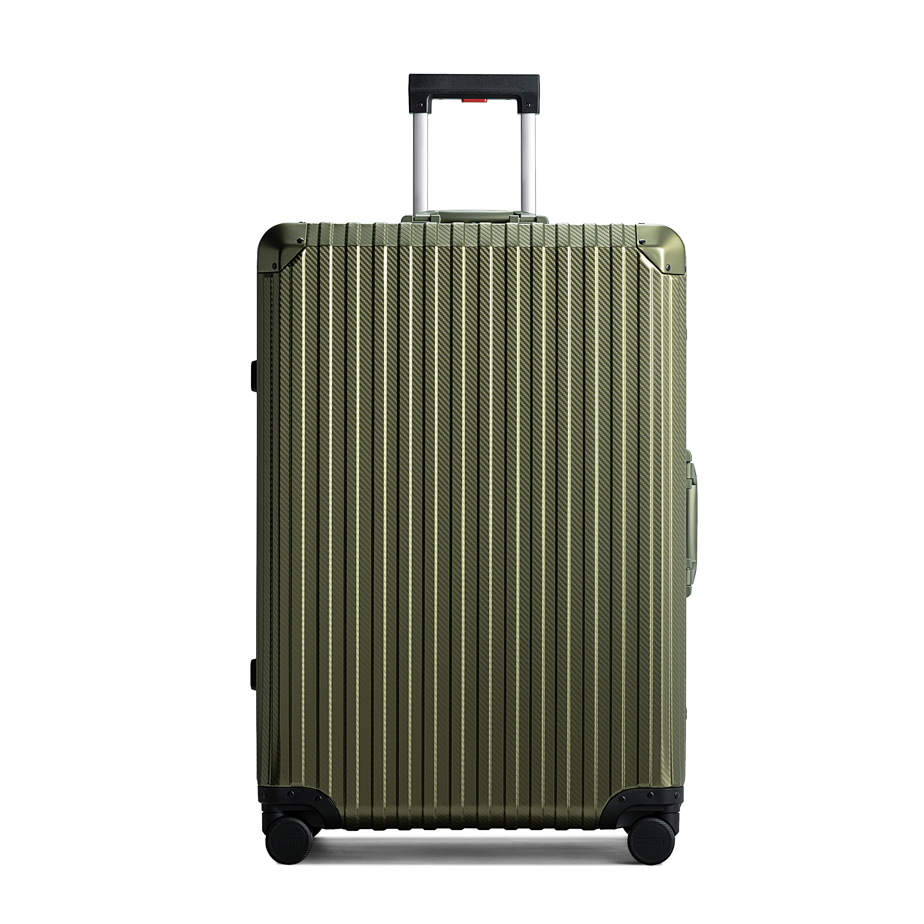 TREVA Aluminum Suitcase Army Green