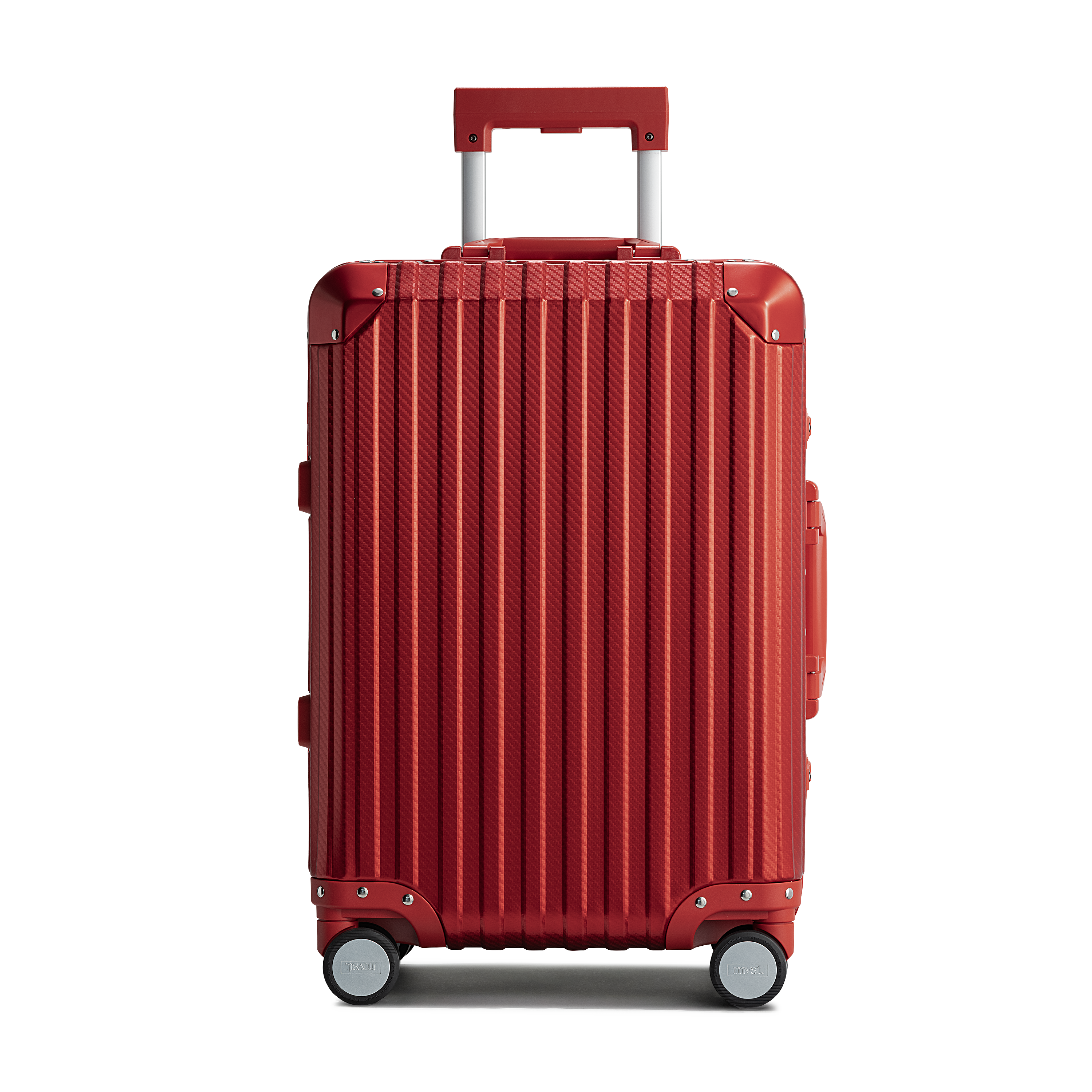 TREVA Aluminum Suitcase Red
