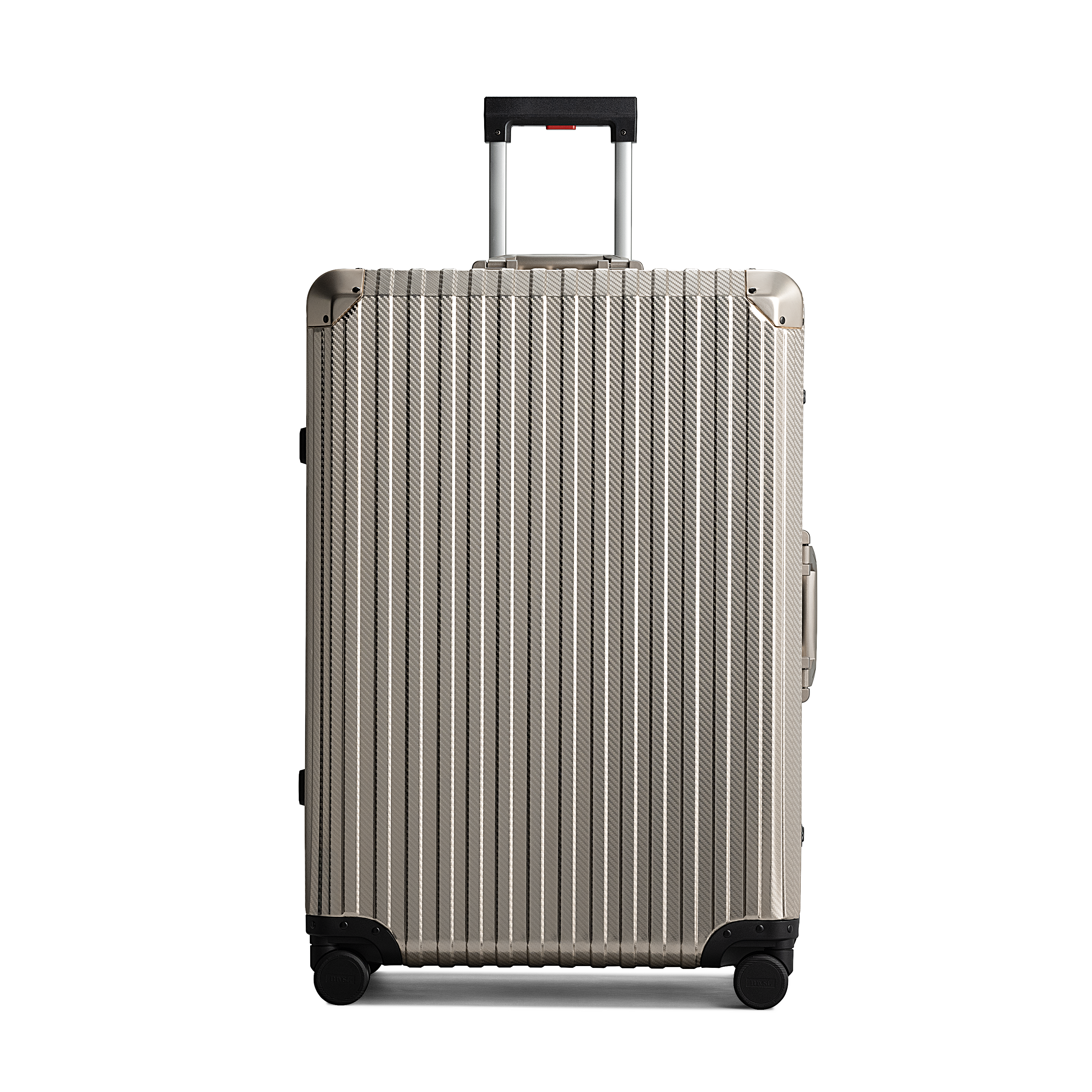 TREVA Aluminum Suitcase Champagne