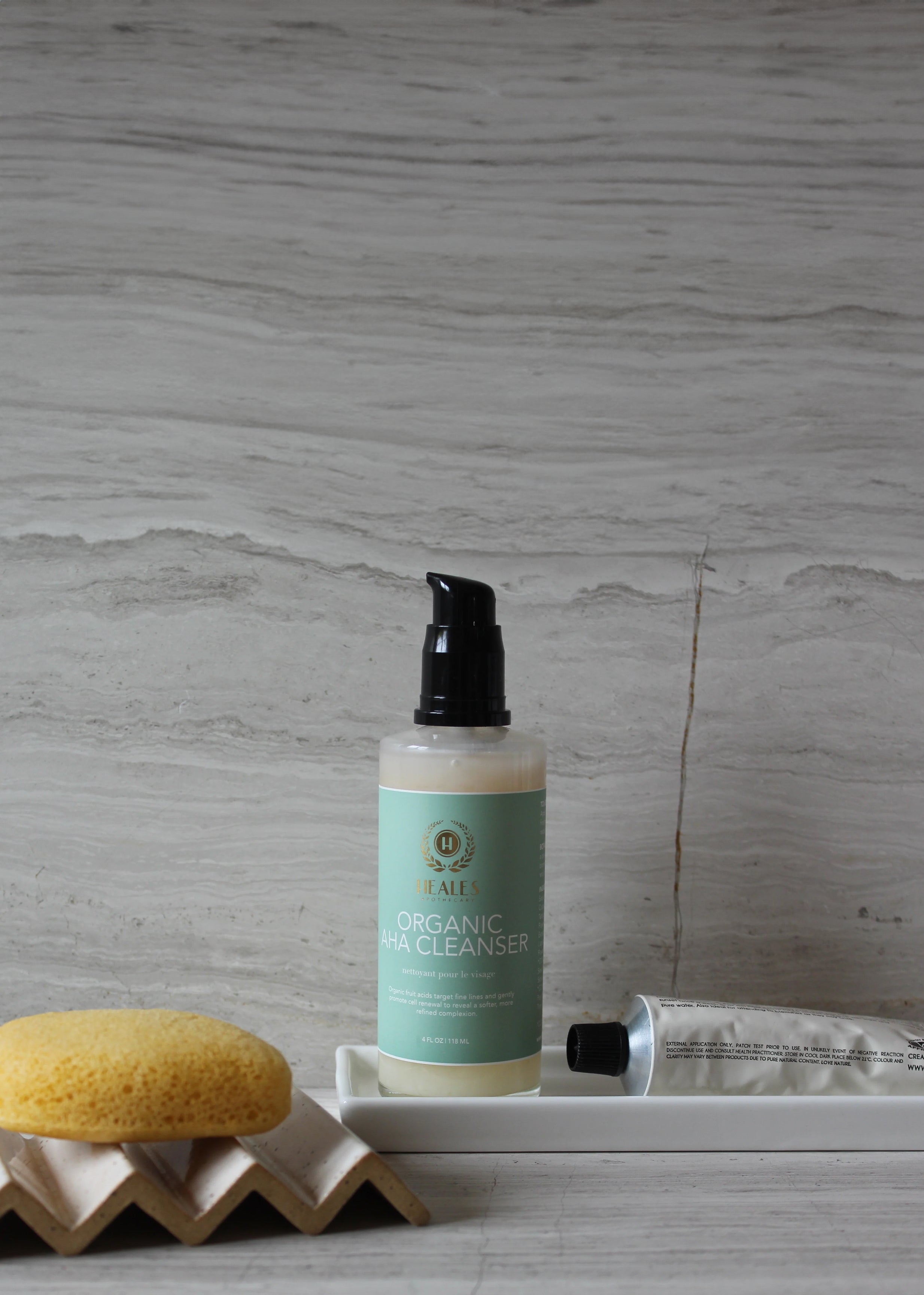 Heales Apothecary Organic AHA Face Cleanser