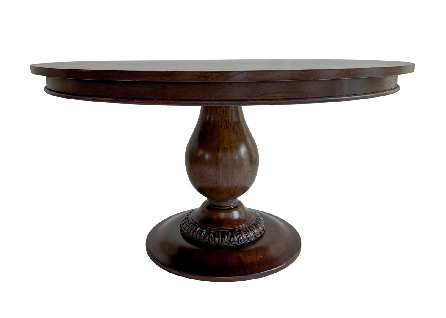 48" Charlotte Pedestal Table (Walnut)