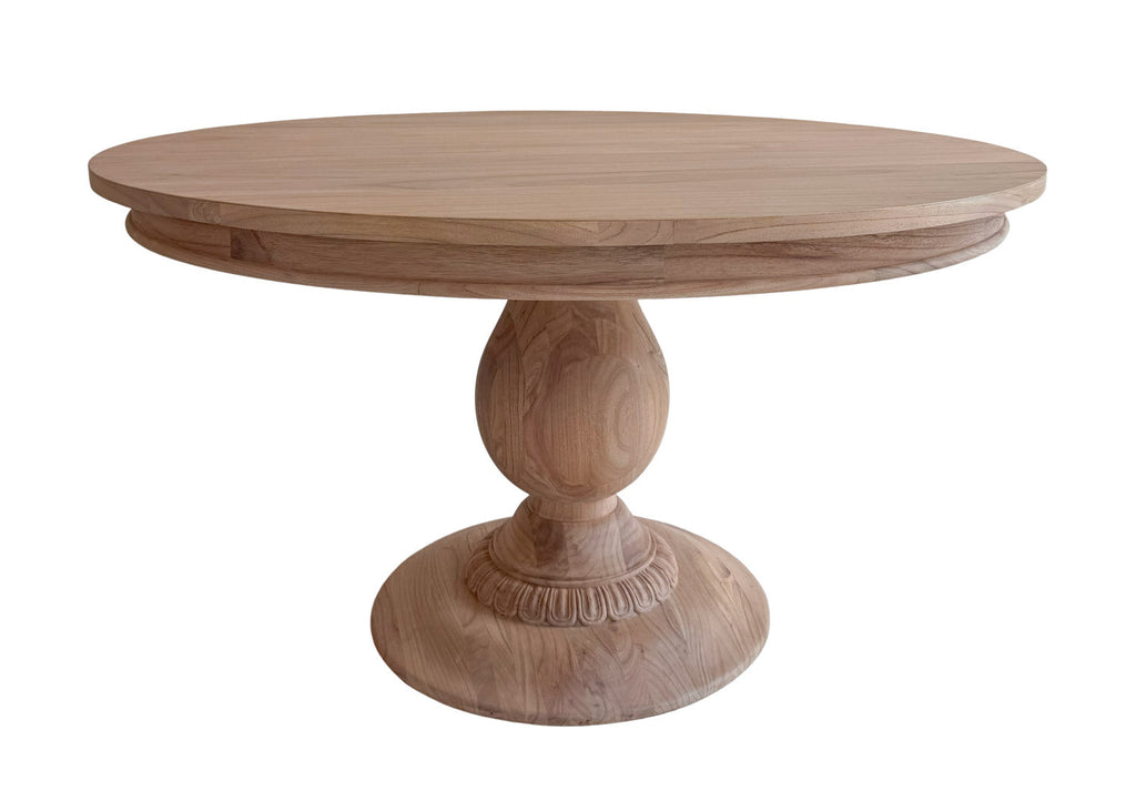 55" Charlotte Pedestal Table (Natural)