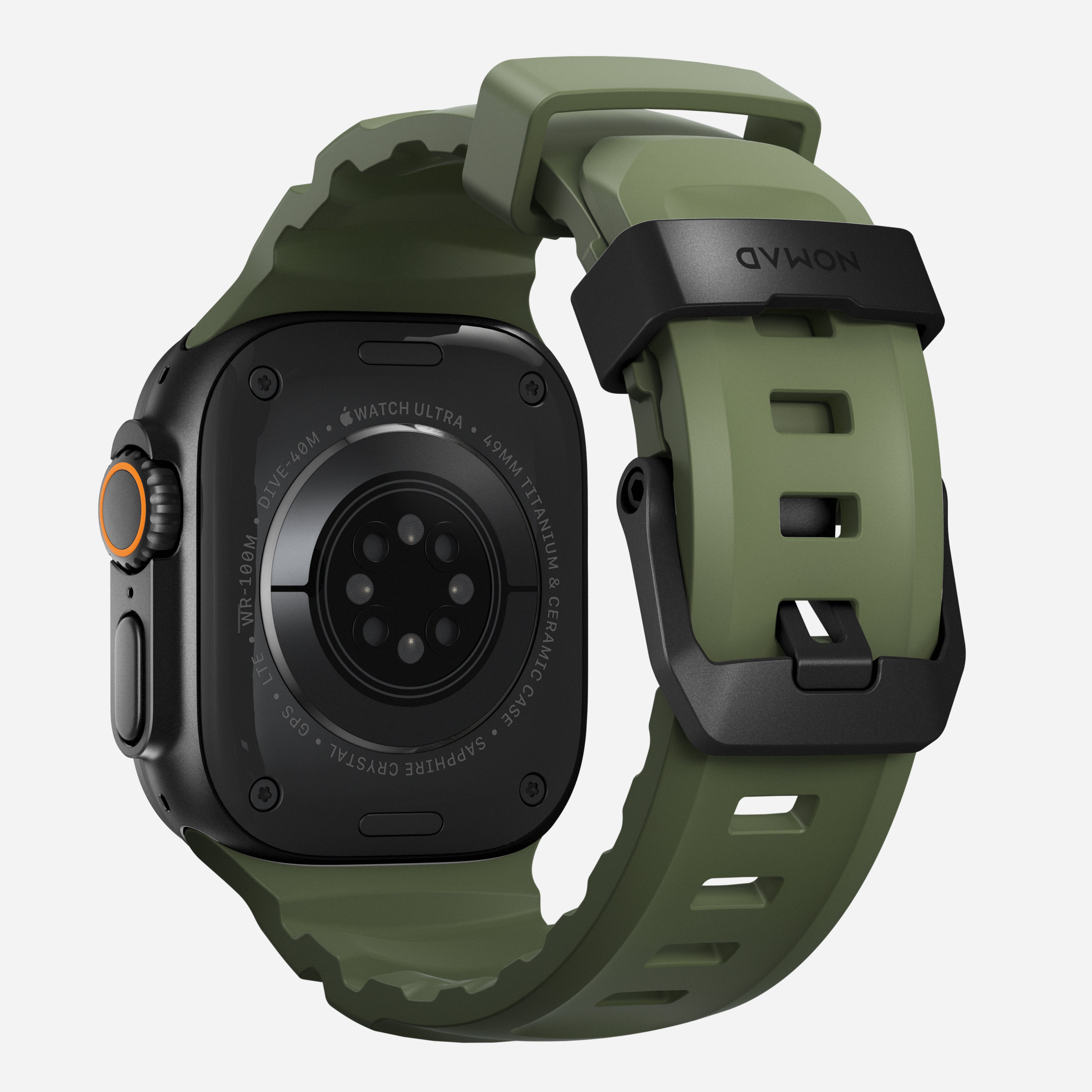 Rocky Point Band - 46mm/49mm | Forest | Black Hardware