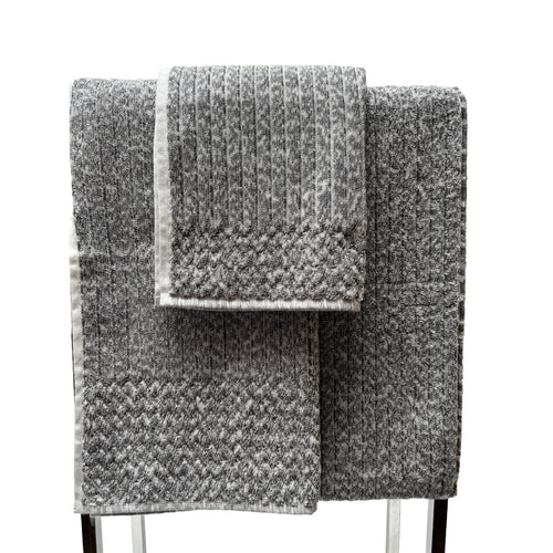 Bonini Chevron Silver Gray Degrade