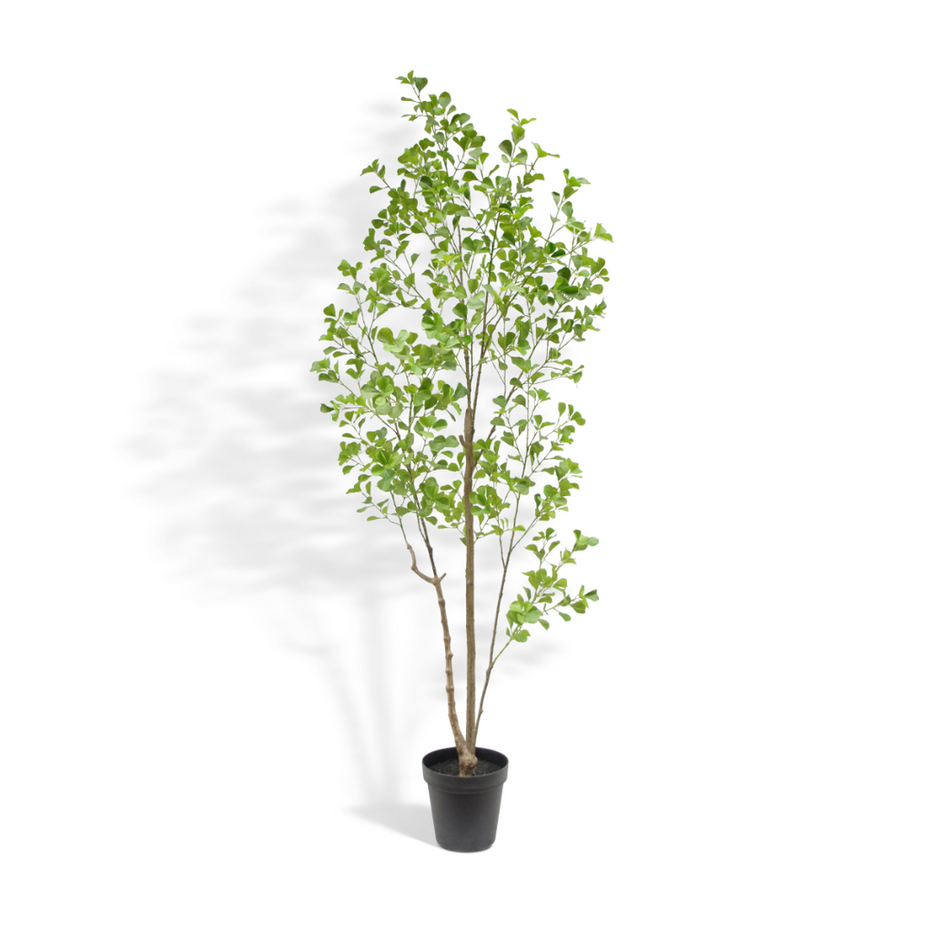 7' Artificial Heart Ficus Tree