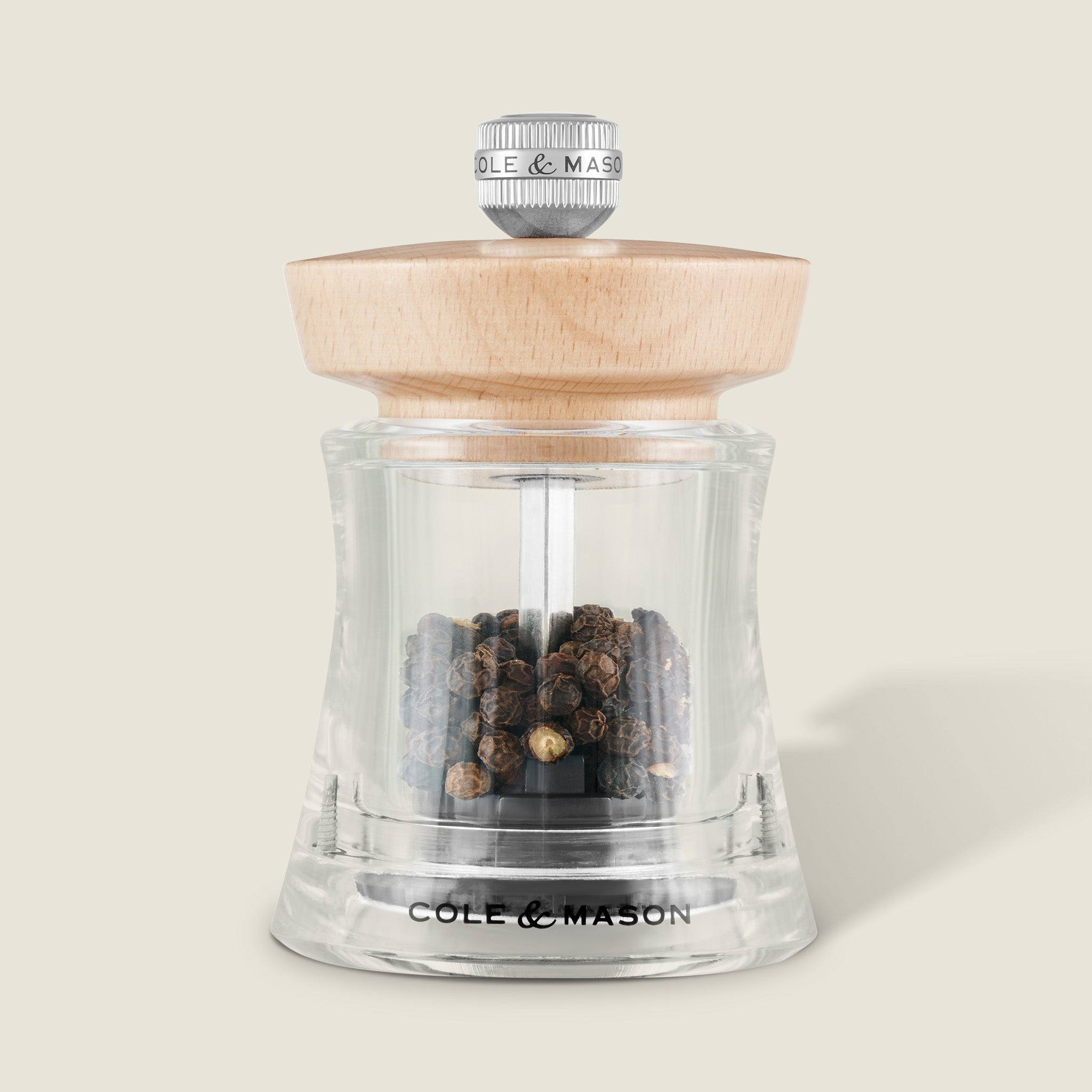 Cole & Mason Holborn Natural Beech Salt & Pepper Mills