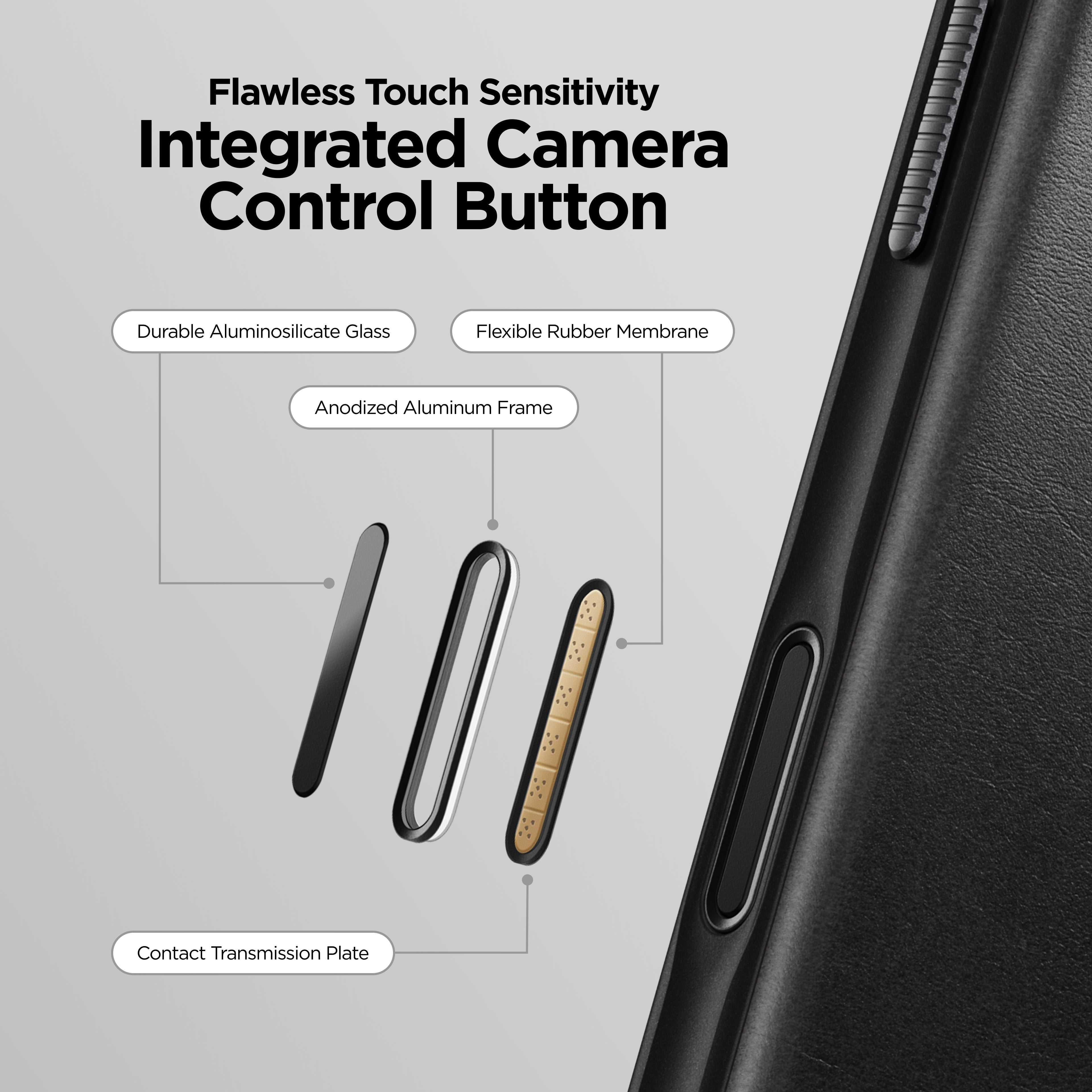 Modern Leather Case - iPhone 17 Pro | Black | Horween