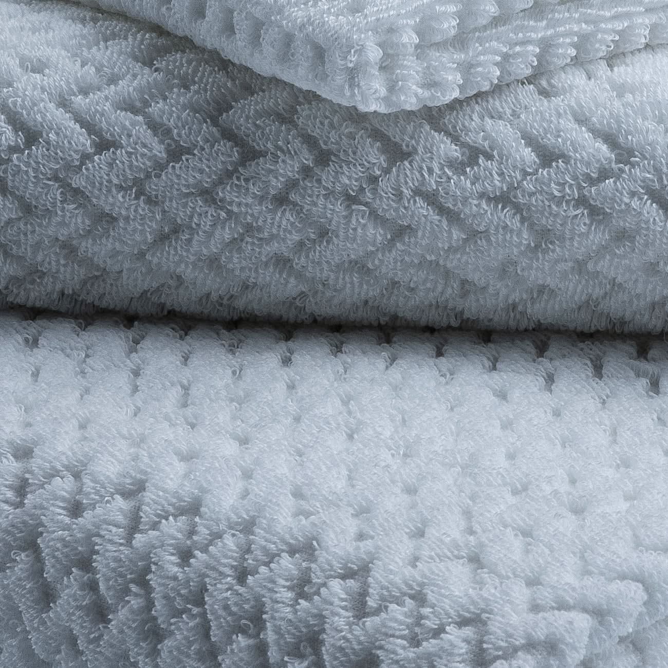 Chevron White Linen/Cotton