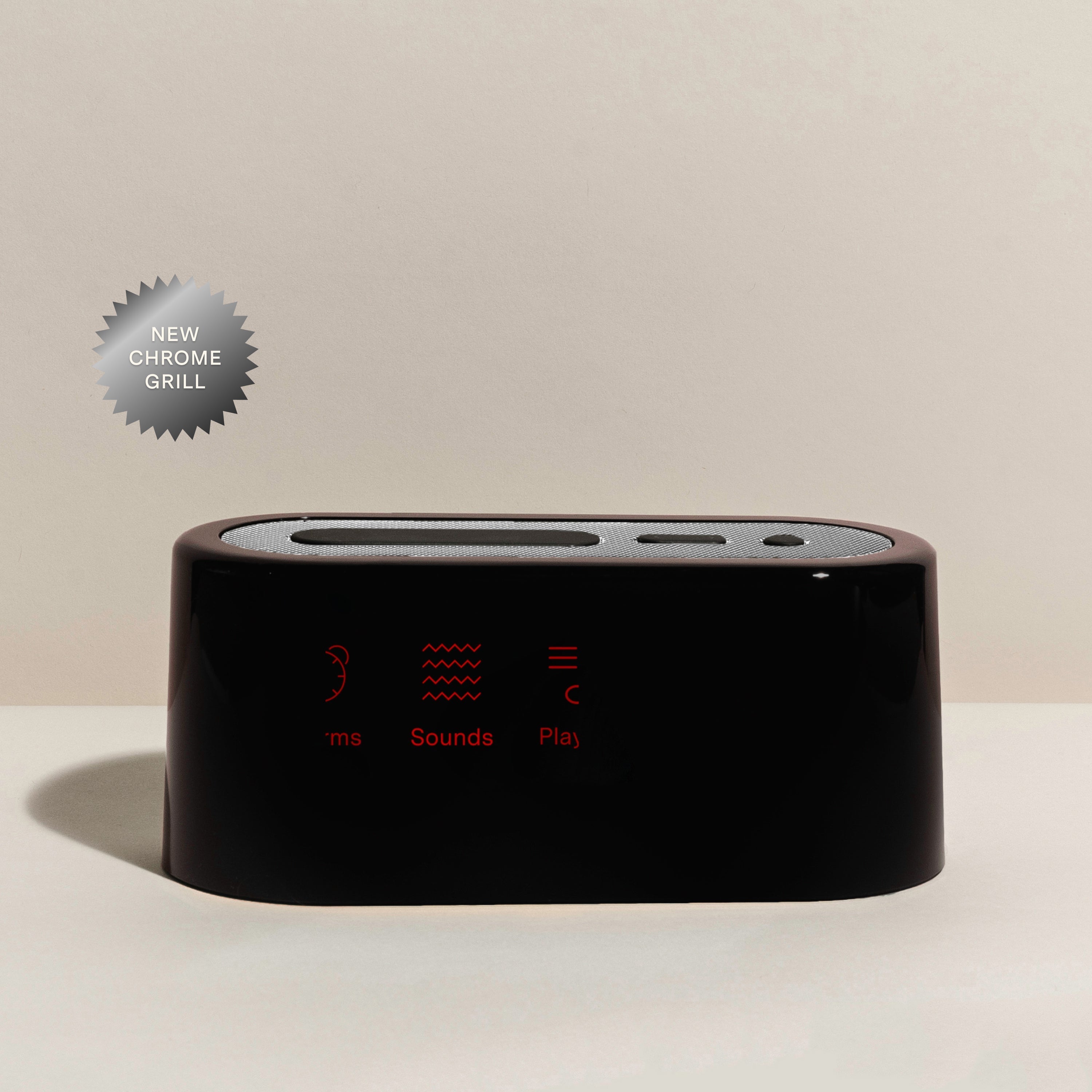 Red Shell Loftie Clock