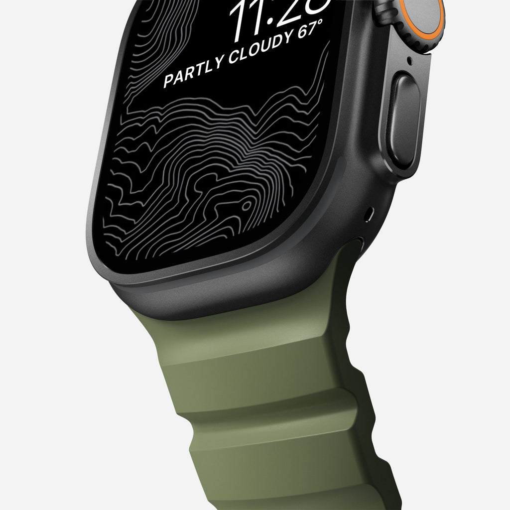 Rocky Point Band - 46mm/49mm | Forest | Black Hardware