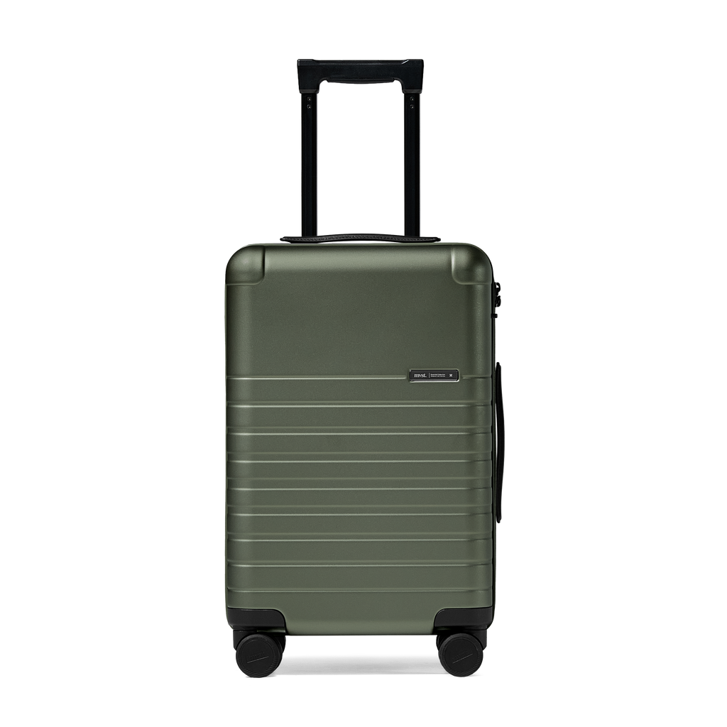Essential Collection Suitcase Dark Olive Metallic