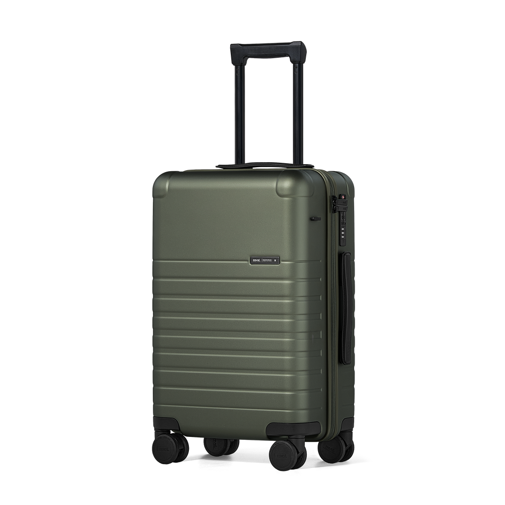 Essential Collection Suitcase Dark Olive Metallic