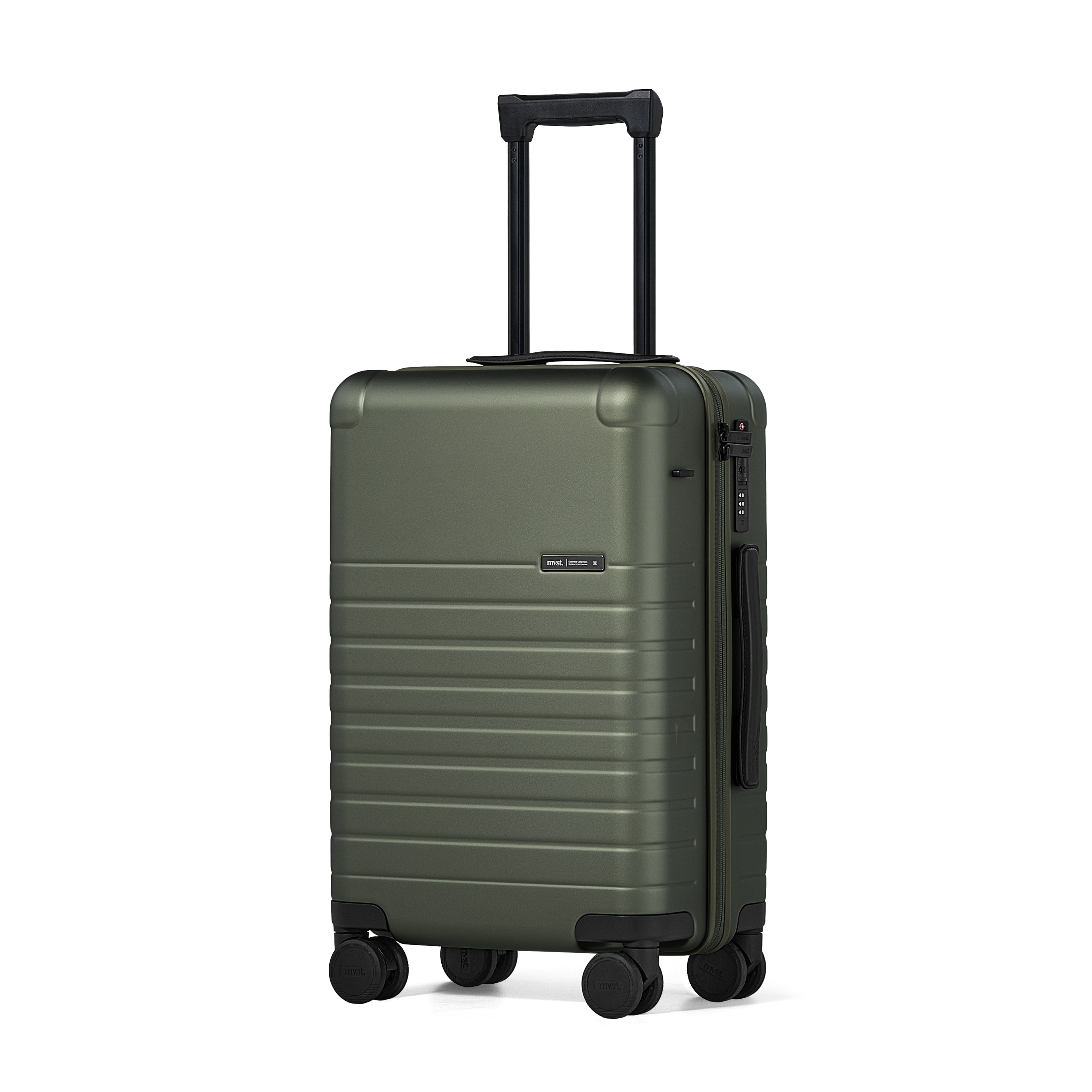 Essential Collection Suitcase Dark Olive Metallic