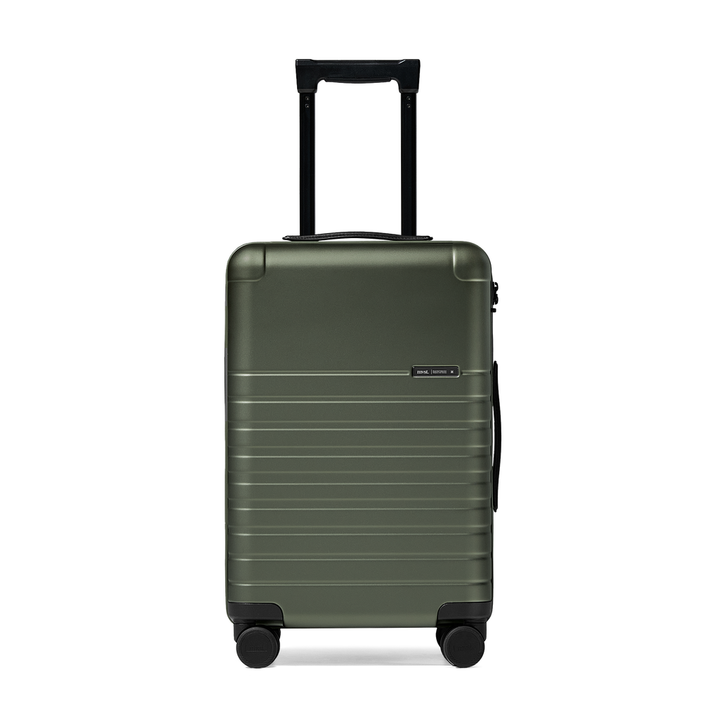 Essential Collection Suitcase Dark Olive Metallic