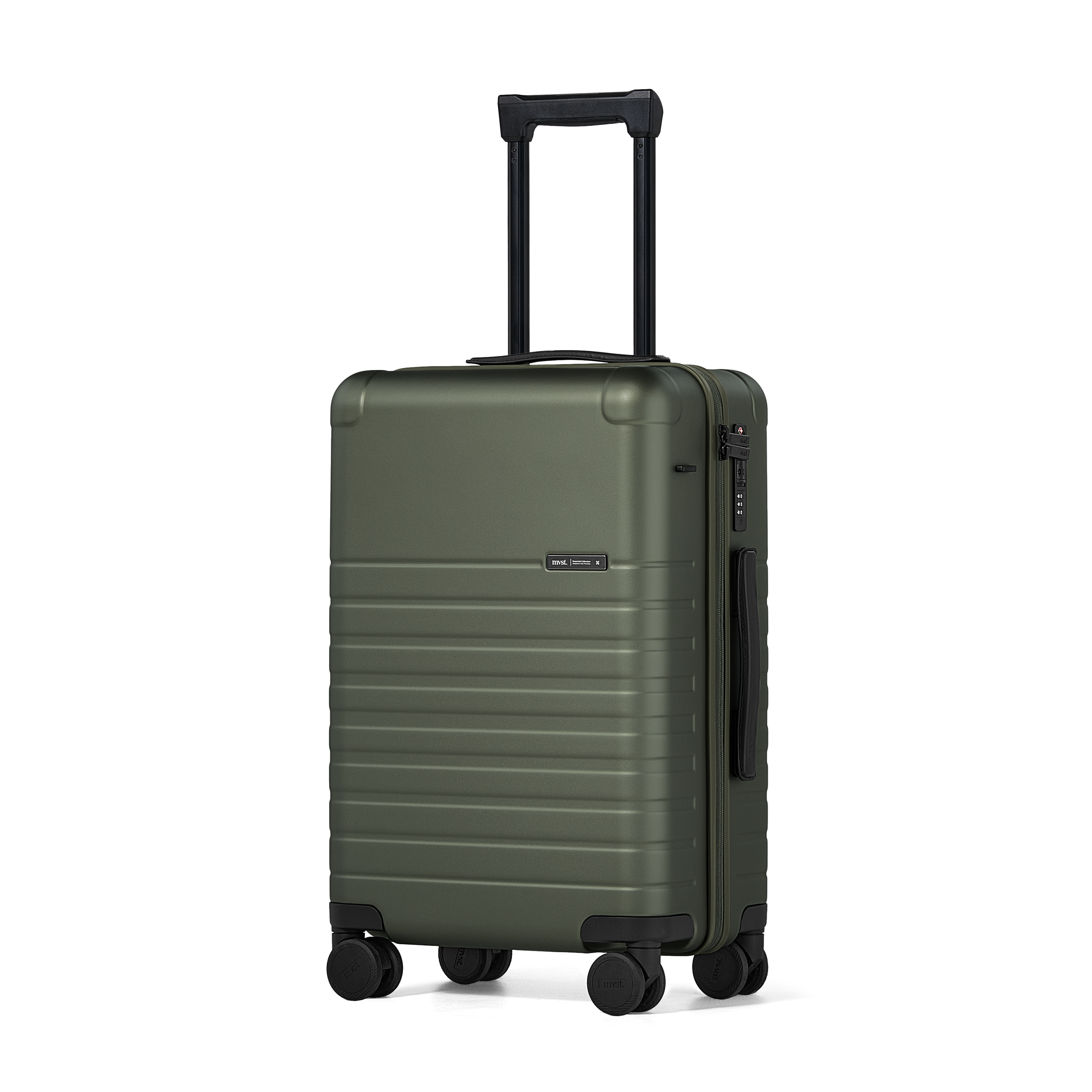 Essential Collection Suitcase Dark Olive Metallic