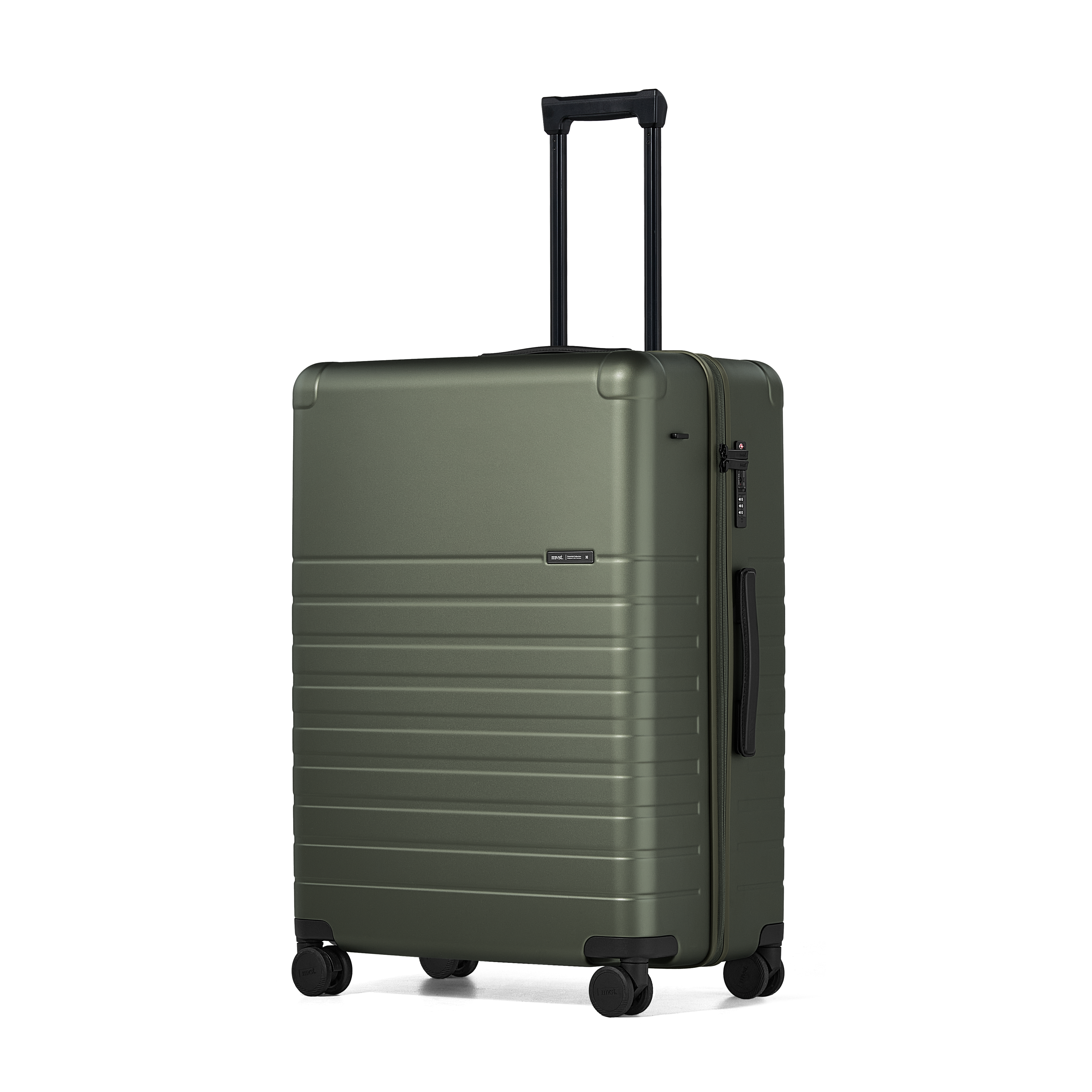 Essential Collection Suitcase Dark Olive Metallic