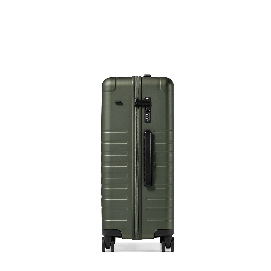 Essential Collection Suitcase Dark Olive Metallic