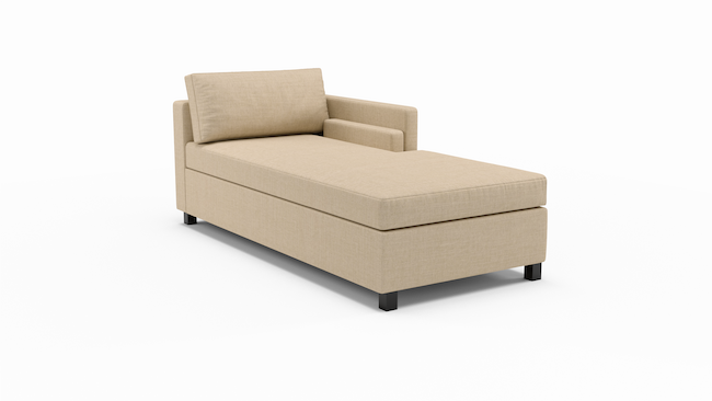 Del Rose | Right Arm Chaise | 72" | Latex | Eco-Friendly | STYLNN®️