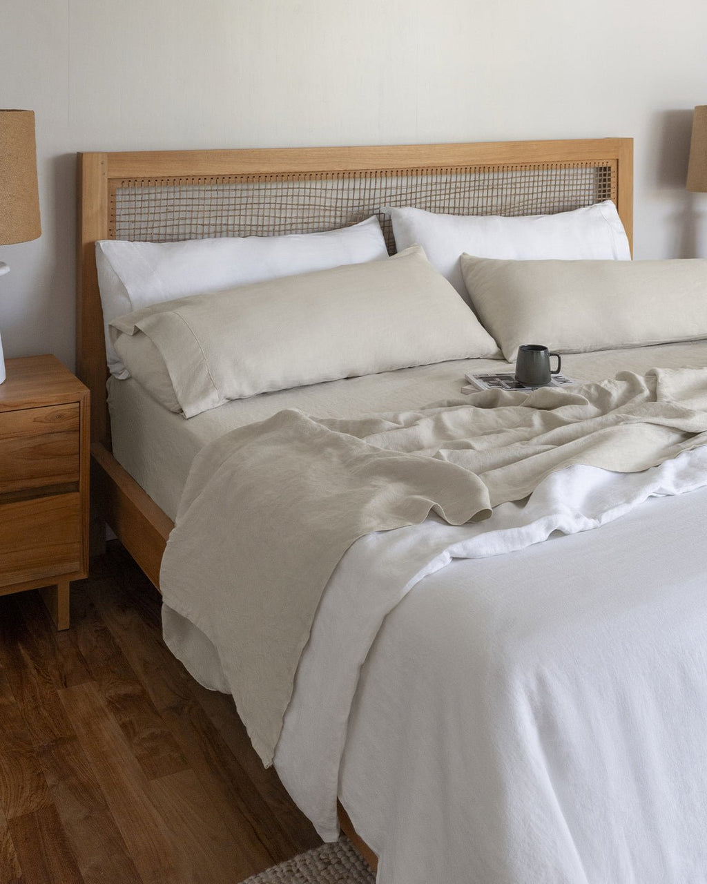 Stonewashed Linen Duvet Cover