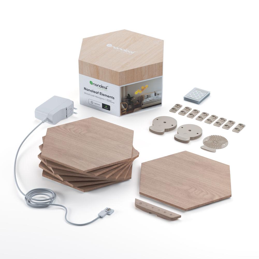 Elements Smarter Kit (7 Panels) | Birchwood Hexagons