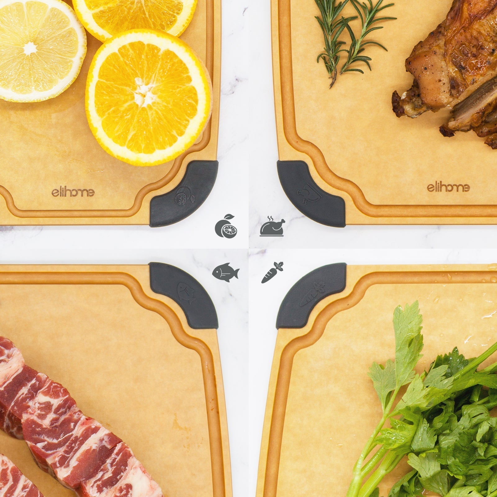 Essential Series Cutting Board, Large- 14" x 10"