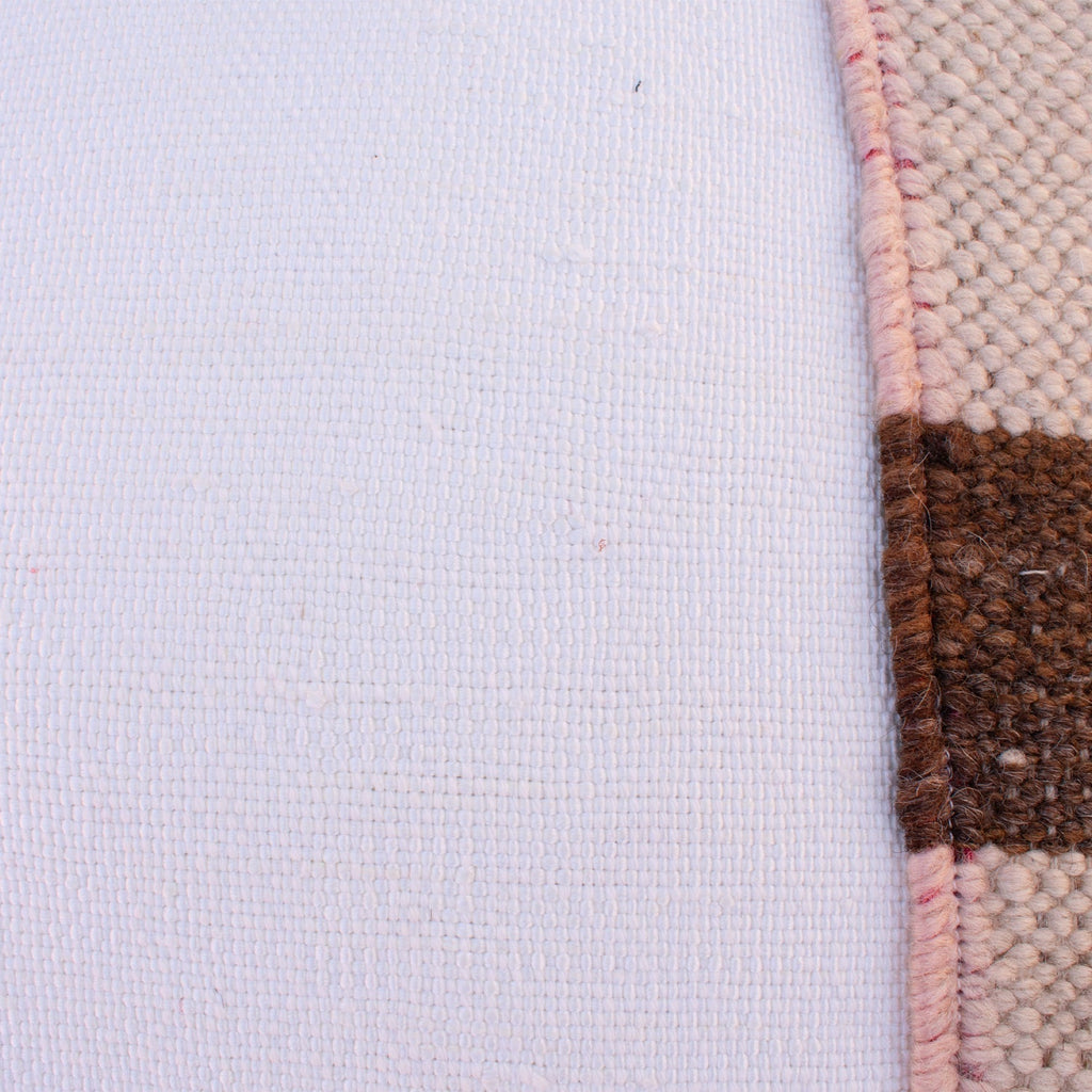 Upcycled Woven Patchwork Pillow