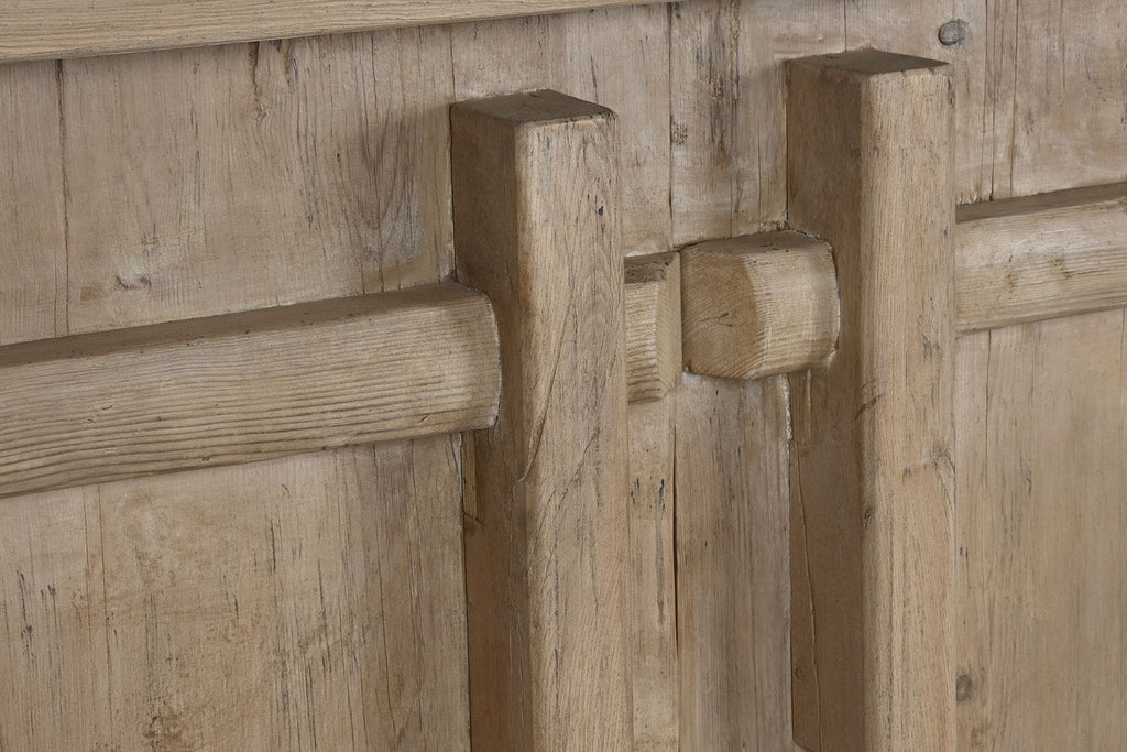 Four Door Elm Cabinet