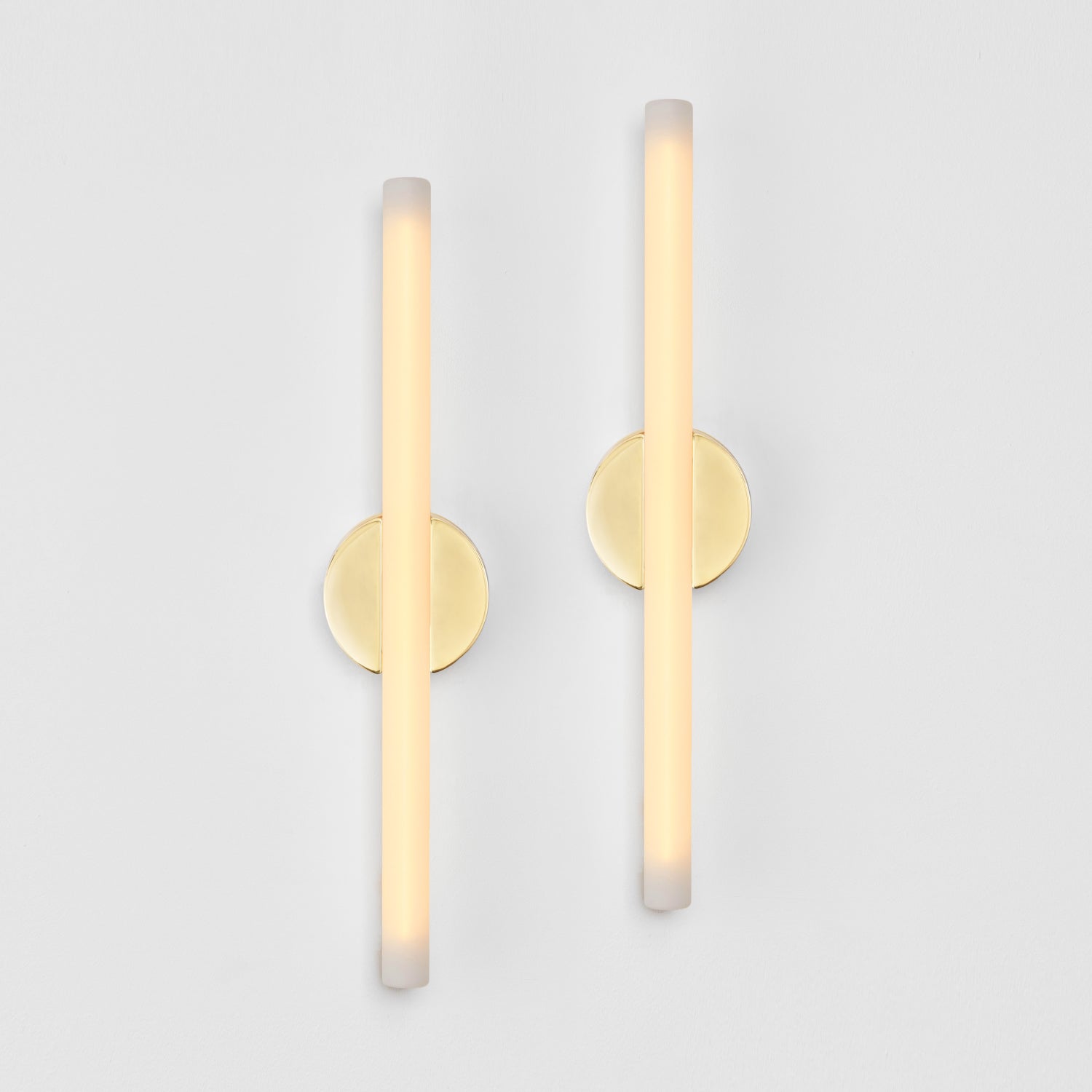 Kilter Wall Light in Solid Brass - Set of 2