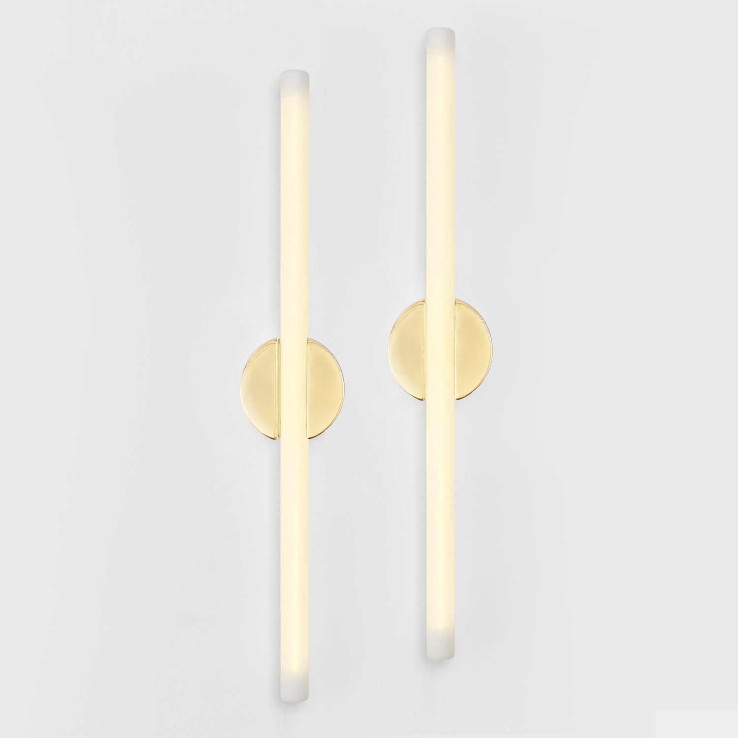 Kilter Wall Light in Solid Brass - Set of 2