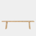 Large Elm Wood Bench