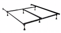 Heavy Duty Bed Frame with Headboard Brackets — Made in USA