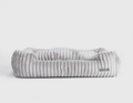 Luna Grey Corduroy Lounge Dog Bed