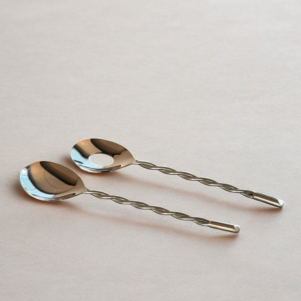 Ankara Twisted Salad Servers by MESO