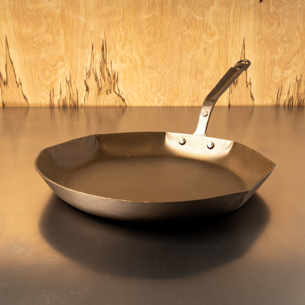 12" Hybrid Carbon Steel Skillet - Hand Forged