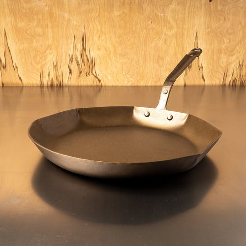 12" Hybrid Carbon Steel Skillet - Hand Forged