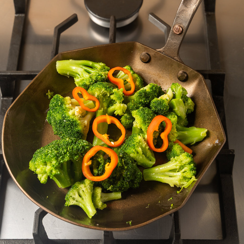 8" Hybrid Carbon Steel Skillet - Hand Forged