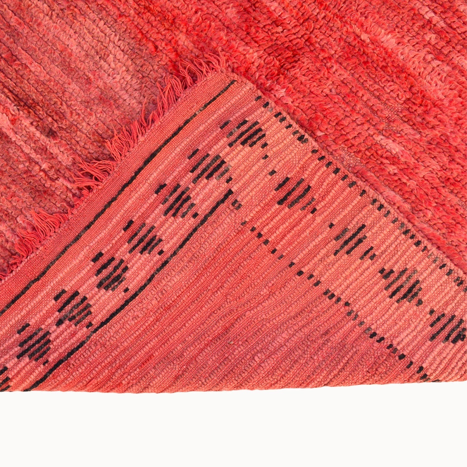 Fatima Vintage Hand-Knotted Moroccan Rug  | 4’1” x 6’