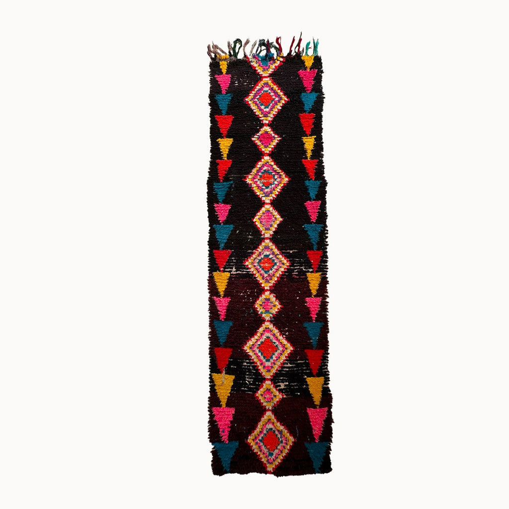 Awragh Vintage Moroccan Runner | 2’3” x 8’4”
