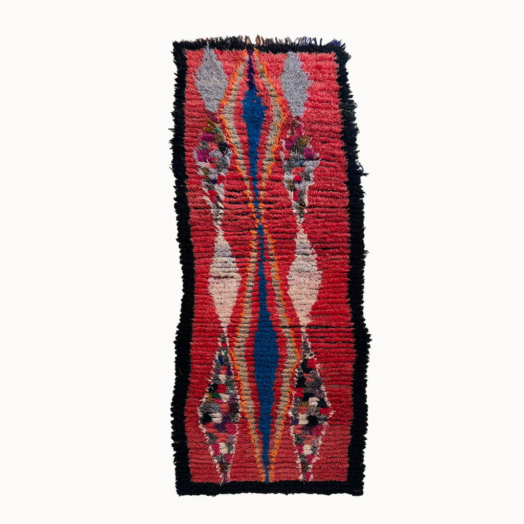 Byram Vintage Moroccan Runner Rug | 3’ x 7’9”