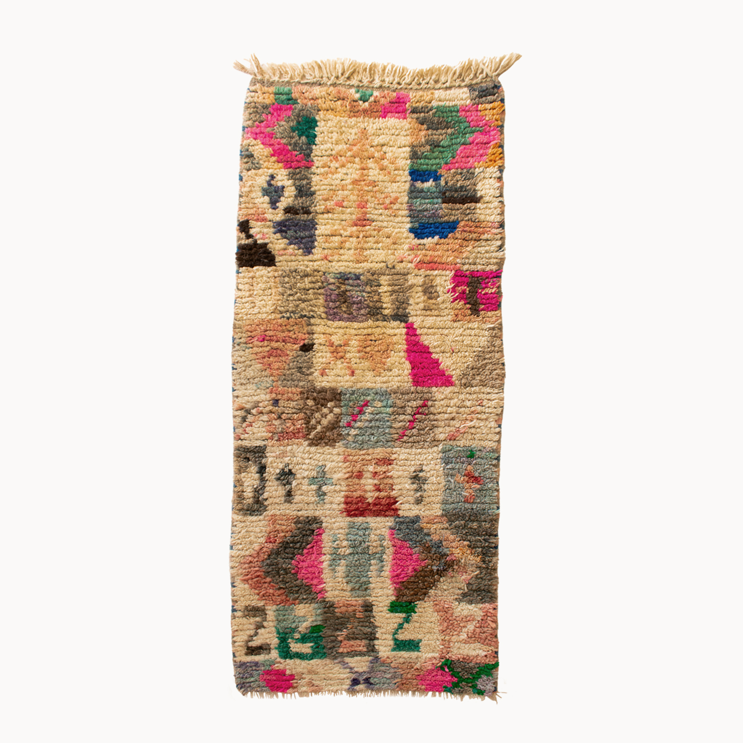 Bridge Contemporary Moroccan Runner Rug | 2’7” x 6'