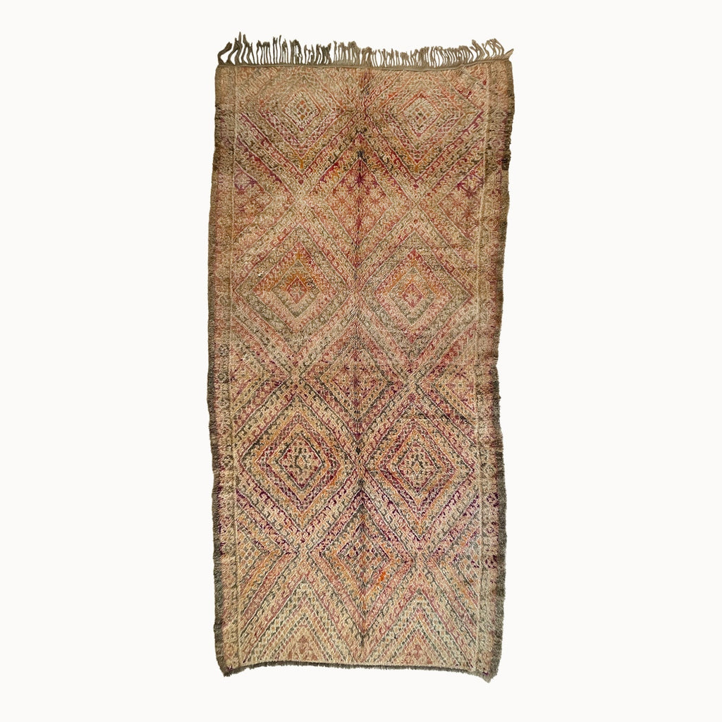 Bode Vintage Moroccan Marmoucha Rug | 7'1" x 14’7”