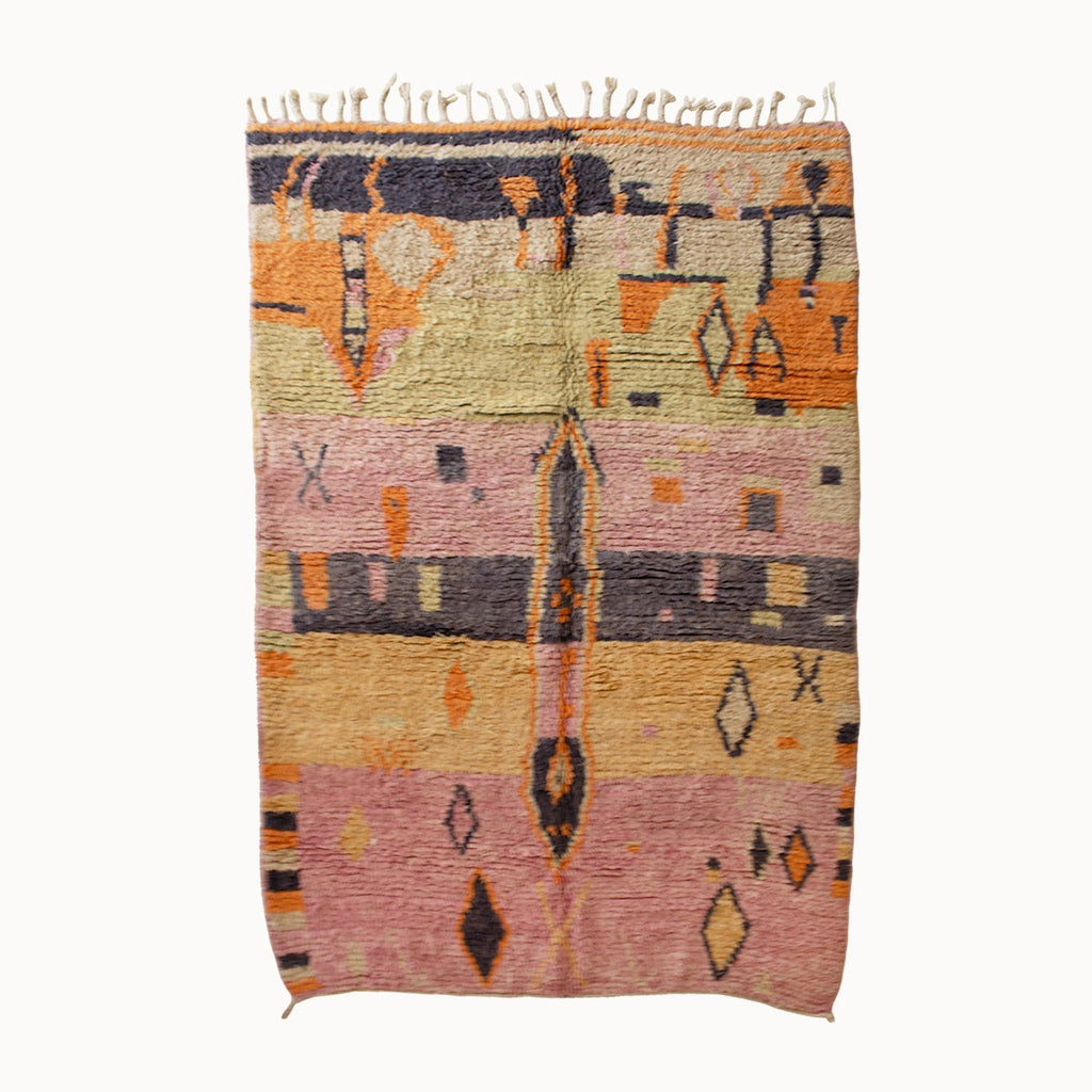 Ilsy Vintage Moroccan Rug | 5'3" x 8'
