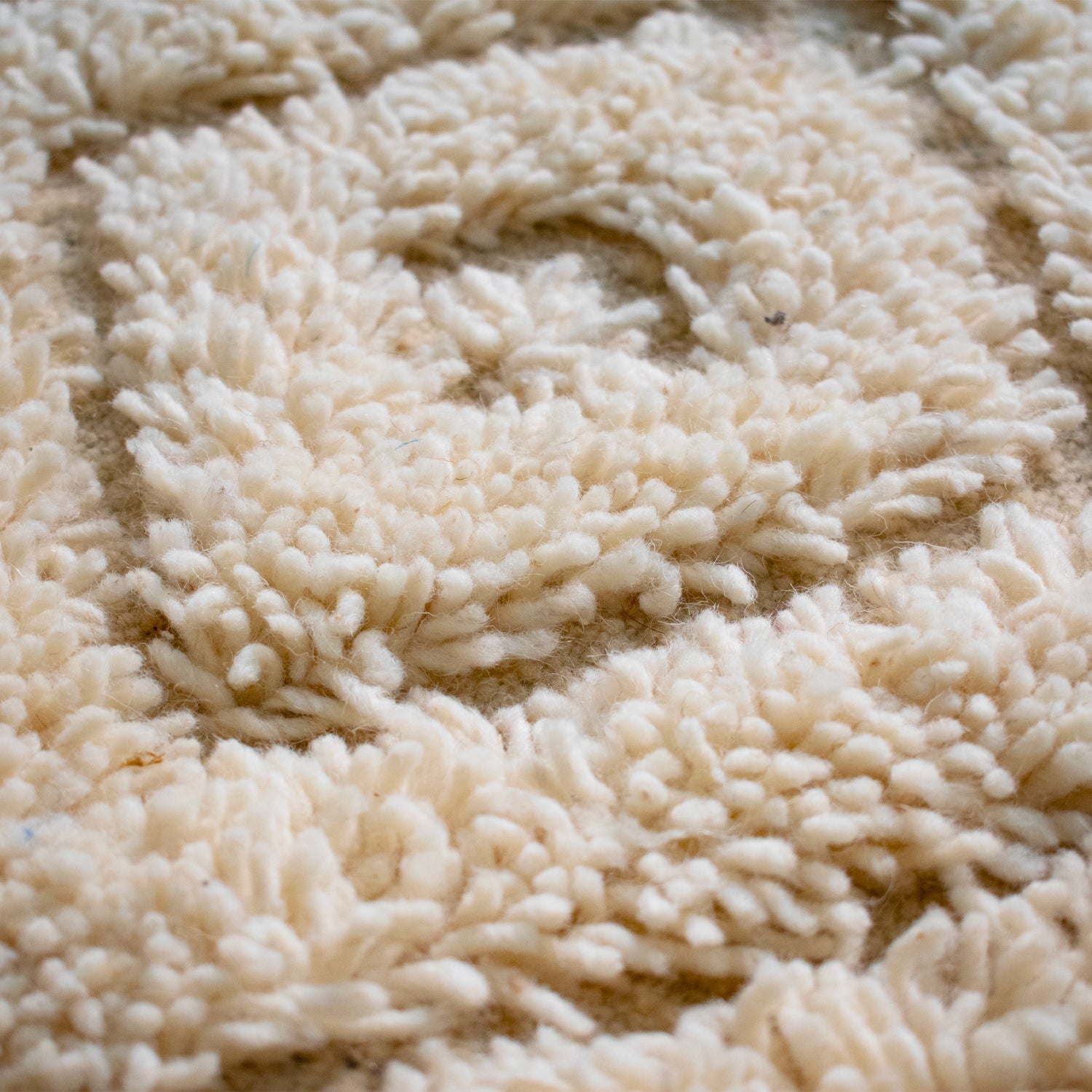 Contemporary Moroccan Wool Mini Rug | 1'10 x 3'4"