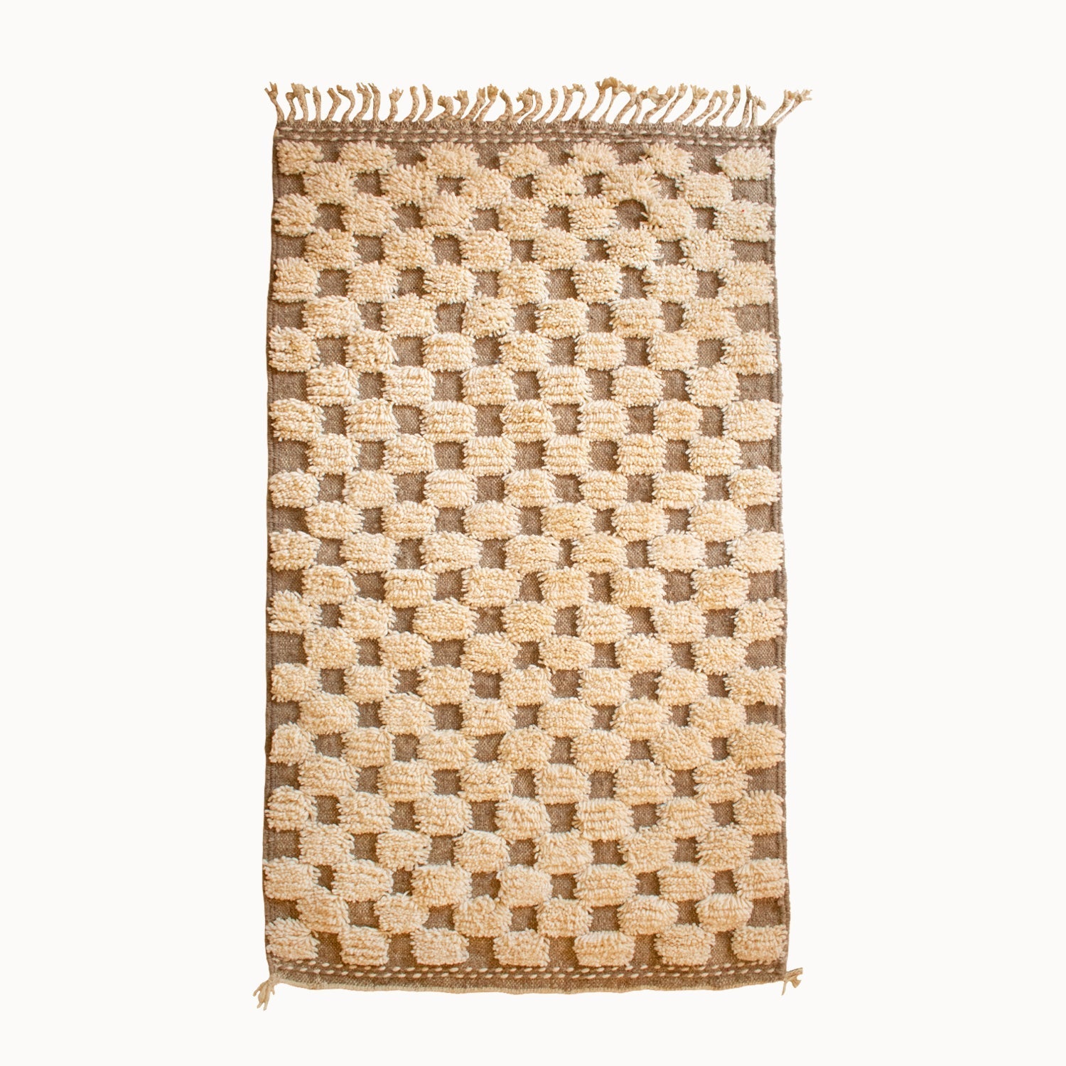 Taid Contemporary Moroccan Wool Rug | 3'3"x 5'3"