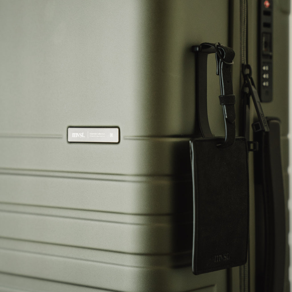 Essential Collection Suitcase Dark Olive Metallic