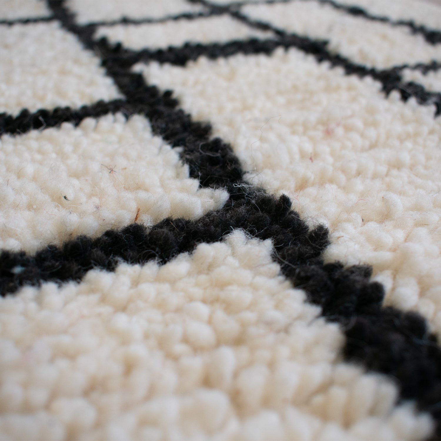 Contemporary Moroccan Wool Mini Rug | 2' x 3'2"