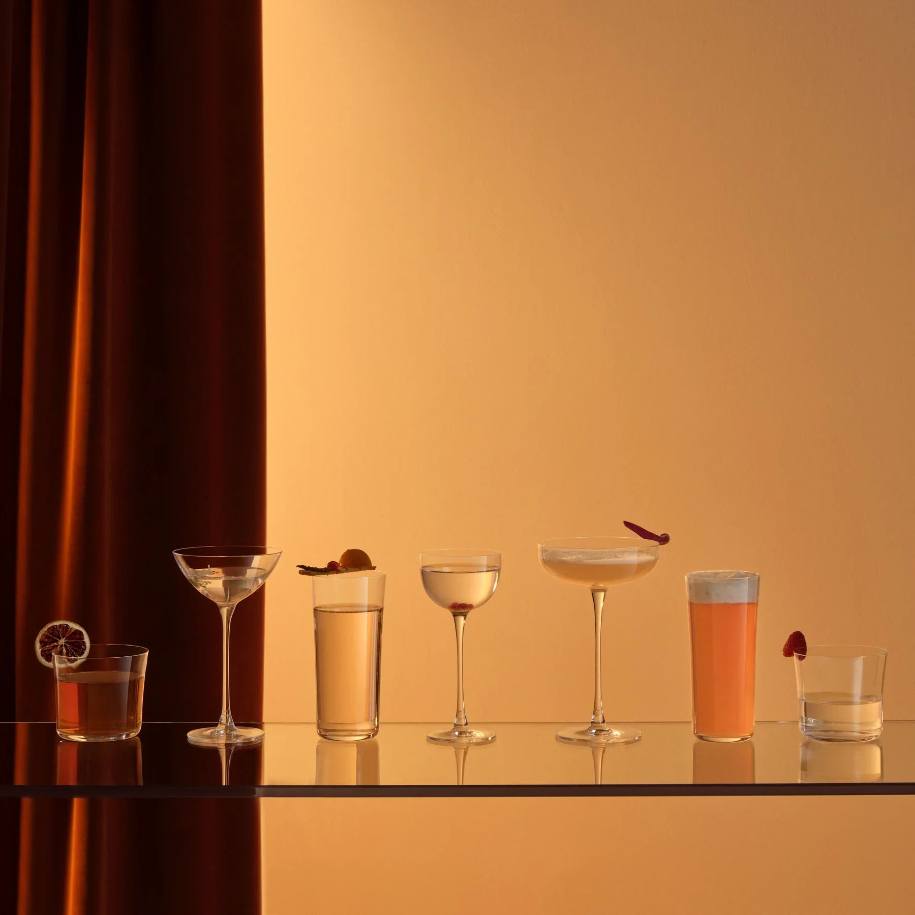 Savage Set of 2 Coupetini Glasses